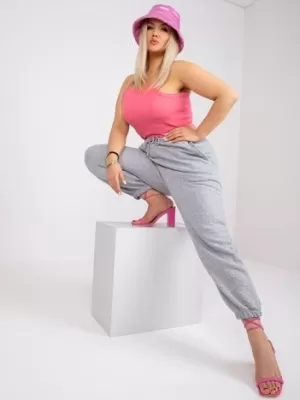 Pantaloni de trening pentru femei BASIC FEEL GOOD RV-DR-6331.86 GRI