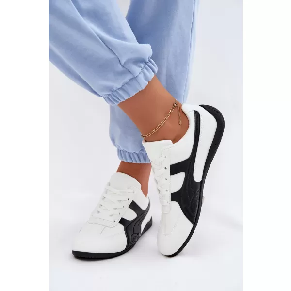  Adidași de damă BOTO 25SP26-9093 ALB 