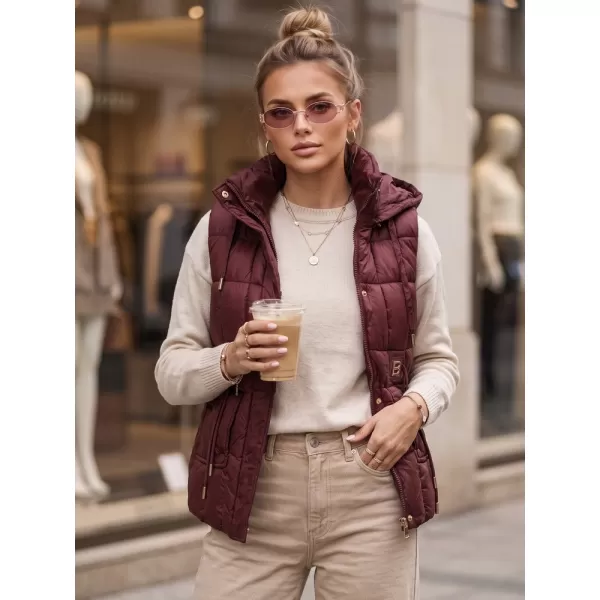  Vesta de dama DSTREET TY5974 BURGUNDIA 