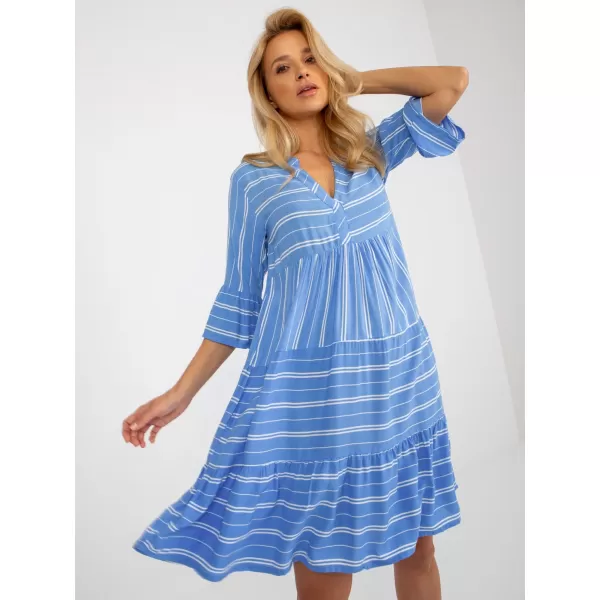  Rochie SUBLEVEL D73771M30214F ALBASTRU 