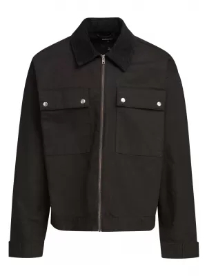 Jachetă pentru bărbați URBAN CLASSICS TB7624 NEGRU