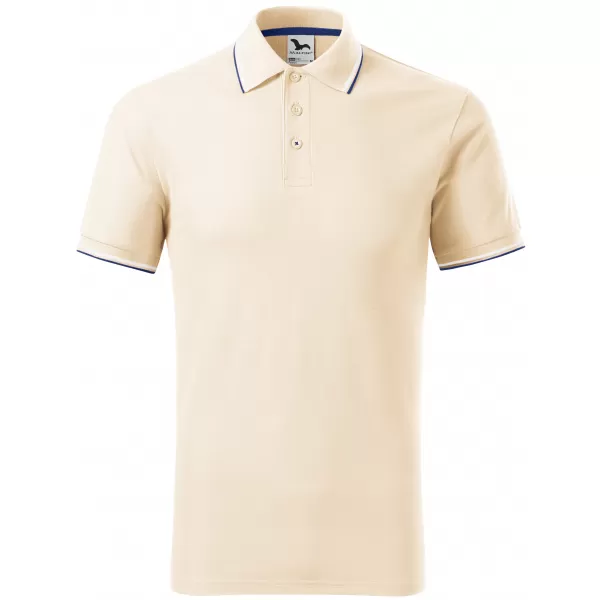  Tricou pentru bărbați cu guler MALFINI FOCUS 232 MIGDALE 