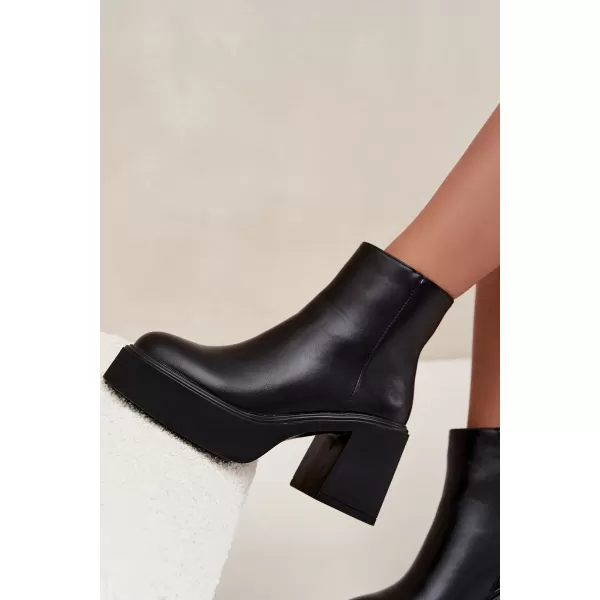  Botine de dama BOTO 5303 NEGRU 