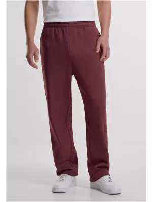 Pantaloni de trening pentru bărbați URBAN CLASSICS TB7285-00606 BURGUNDIA