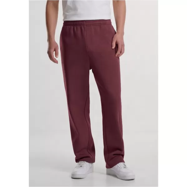  Pantaloni de trening pentru bărbați URBAN CLASSICS TB7285-00606 BURGUNDIA 