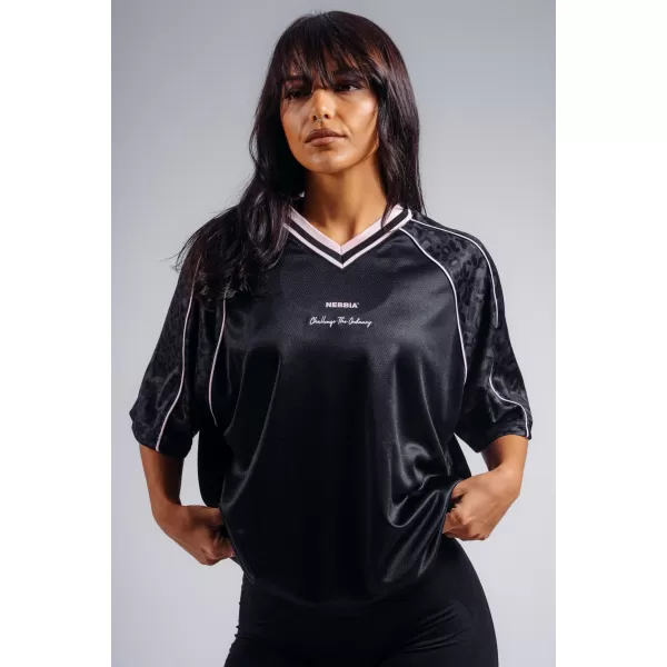  Tricou supradimensionat 97 NEBBIA PRIMAL 862 LEOPARD NEGRU 