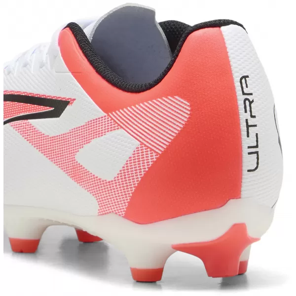  Cizme de fotbal PUMA ULTRA 5 PLAY FG/AG 108169-01 ALB/NEGRU/ROȘU STRĂLUCITOR 