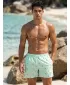 Pantaloni scurți pentru bărbați DSTREET SX2604 VERDE DESCHIS