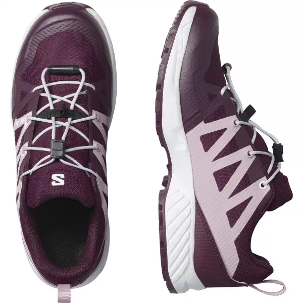  Pantofi pentru copii SALOMON OUTSCAPE WATERPROOF L49212600 ÎNFLORIRE DE IARNĂ/ROZ ZORI/ALB 