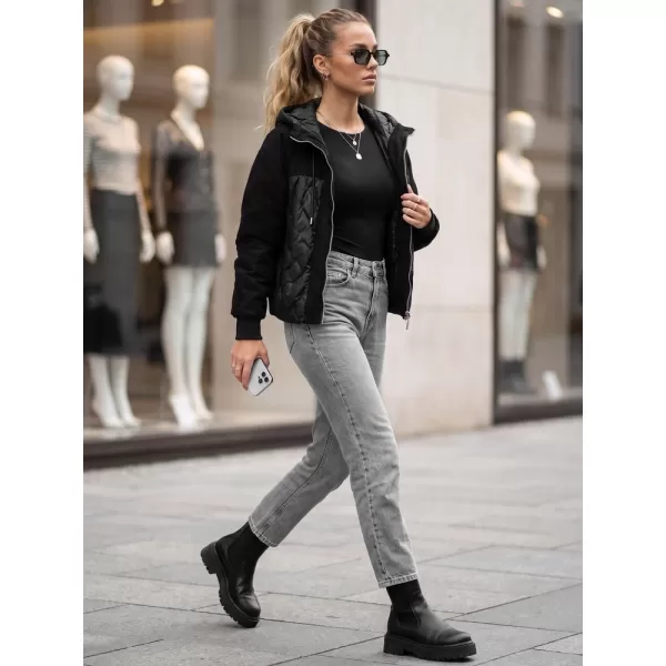  Geaca de dama DSTREET TY6093 NEGRU 