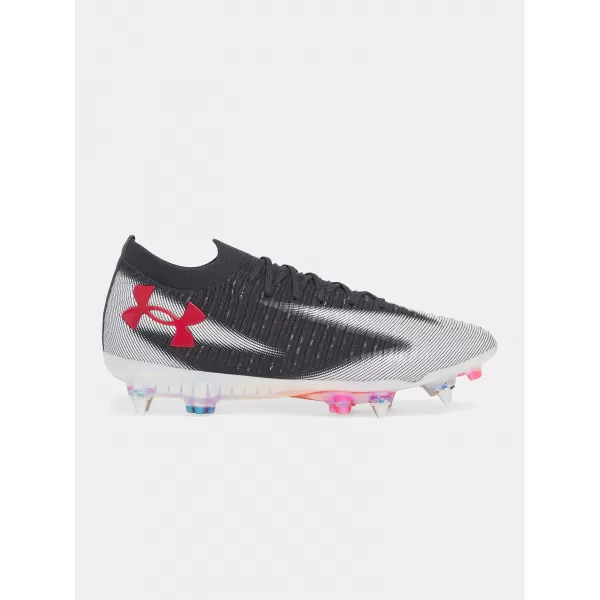 Cizme de fotbal pentru bărbați UNDER ARMOUR UA TEAM SHADOW C ELITE 3 HYB 6006251-016 GRI 