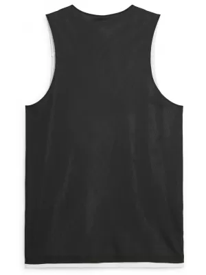 Tricou reversibil pentru bărbați PUMA REVERSIBLE PRACTICE JERSEY 676640-01 PUMA NEGRU