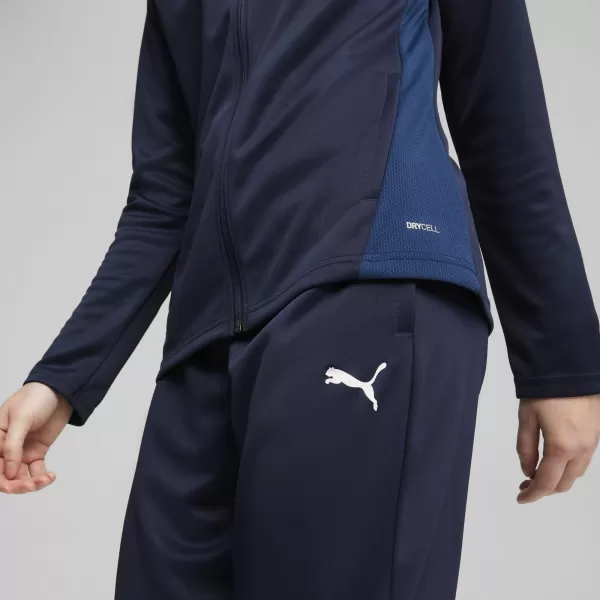  Geaca de dama PUMA TEAMGOAL TRAINING JACKET WMN 658635-06 PUMA BLEUMARIN/ALB/ALBASTRU PERSAN 