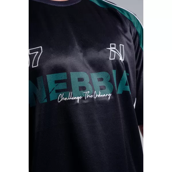  Tricou supradimensionat din jerseu 97 NEBBIA PRIMAL 885 NEGRU 