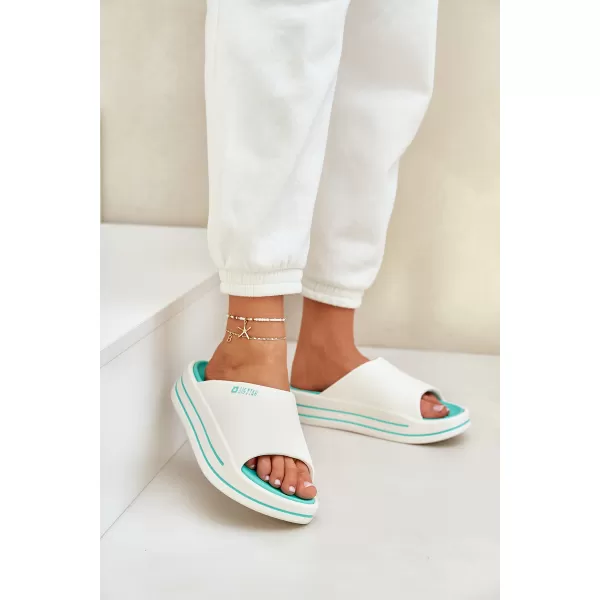  Papuci de damă BIG STAR SHOES NN274A038 ALB 