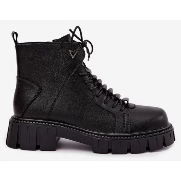  Botine de dama D&A JC62-1044 NEGRU 
