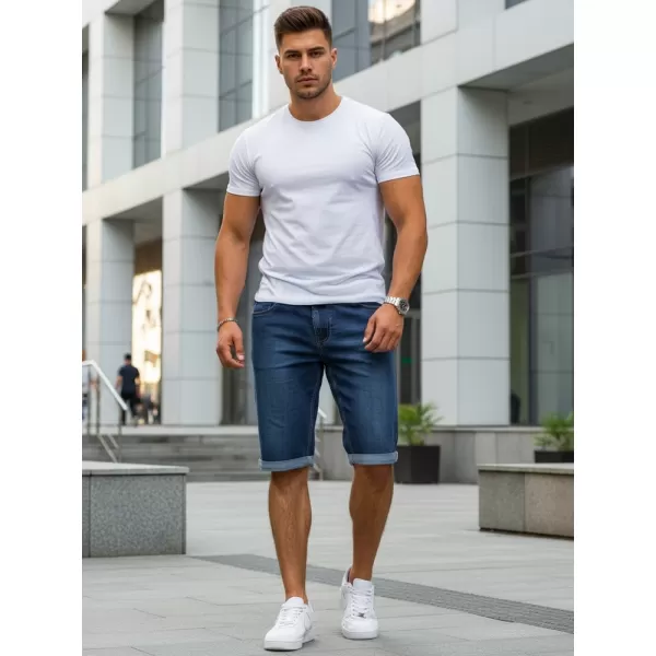  Pantaloni scurți pentru bărbați DSTREET SX2613 ALBASTRU MARIN 