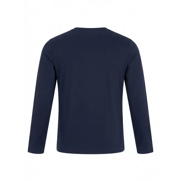  Tricou pentru bărbați OMBRE L172 ALBASTRU MARIN 