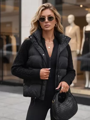 Geaca de dama DSTREET TY5930 NEGRU