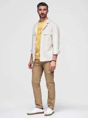 Pantaloni pentru bărbați OMBRE P1526 MARO DESCHIS