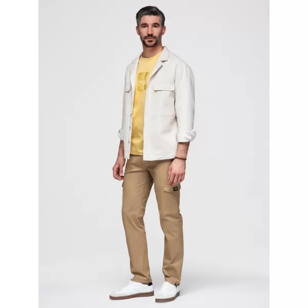  Pantaloni pentru bărbați OMBRE P1526 MARO DESCHIS 