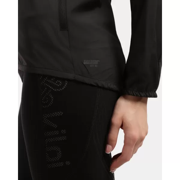  Blazer de vânt pentru femei KILPI TIRANO-W 1L0110KI NEGRU 