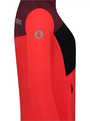Hanorac ușor de damă din fleece NORDBLANC BEECH NBSFL8375 ROŞU