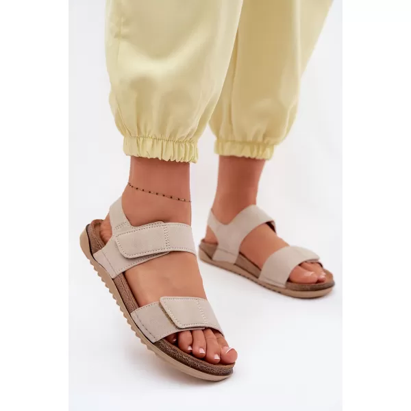  Sandale de dama INBLU AA000070 BEJ 