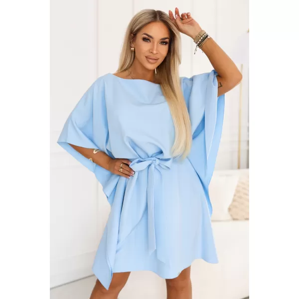  Rochie NUMOCO 287-43 ALBASTRU DESCHIS 