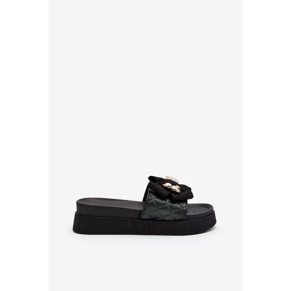  Papuci de damă BOTO SP50-1/BG146P NEGRU 