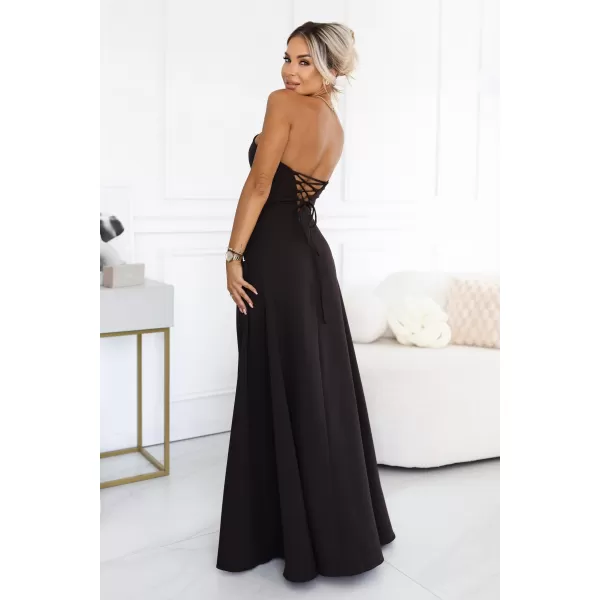  Rochie NUMOCO 663-4 MARO CIOCOLATA 