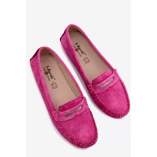  Mocasini de dama S.BARSKI LR61-7029 FUCSIE 