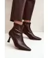 Botine de dama BOTO 7107 CIOCOLATĂ