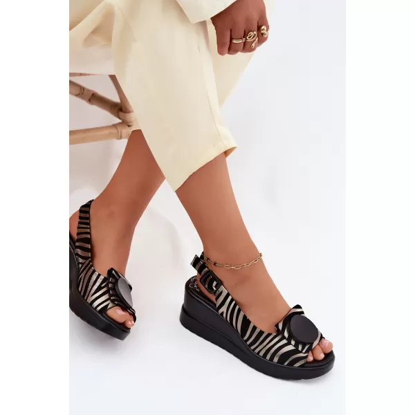  Sandale de dama ARTIKER 58C0295 NEGRU 