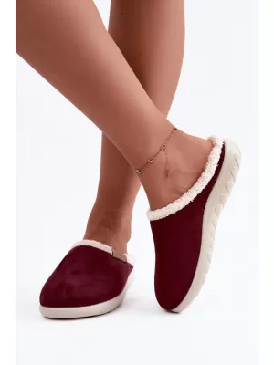 Papuci de damă INBLU ET000042 BORDO