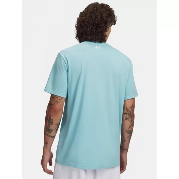  Tricou pentru bărbați UNDER ARMOUR M SPORTSTYLE LC SS 1326799-425 ALBASTRU 