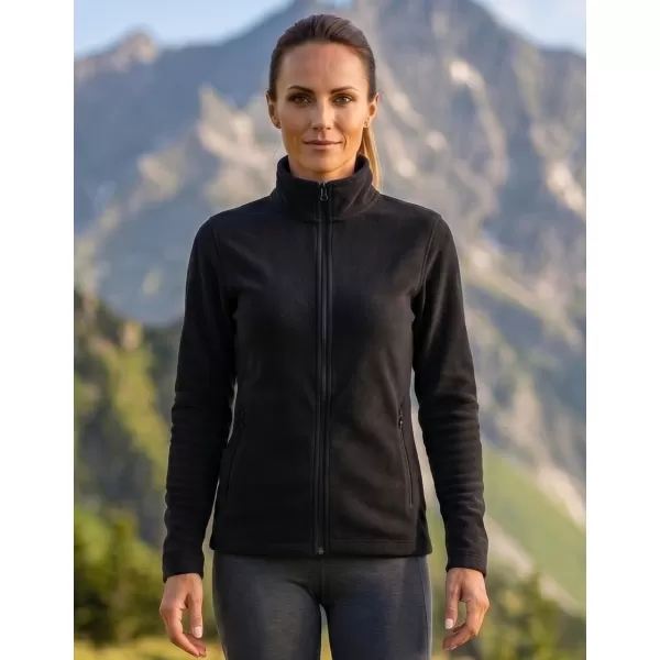  Hanorac de damă din micro polar MALFINI FACTOR 853 NEGRU 