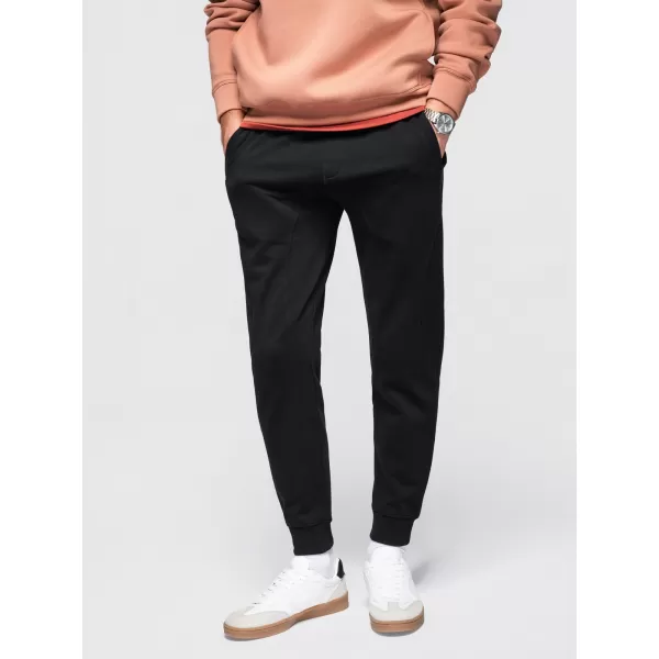  Pantaloni de trening pentru bărbați OMBRE OM-PABS-0305 NEGRU 