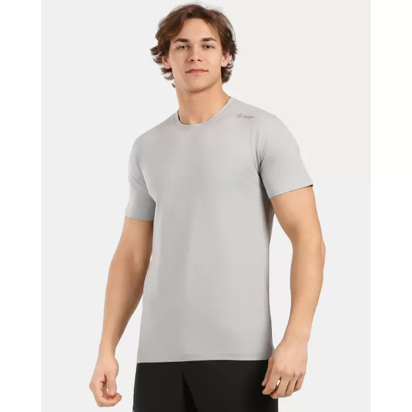  Tricou pentru bărbați KILPI PROMO-M 1M0378KI GRI DESCHIS 