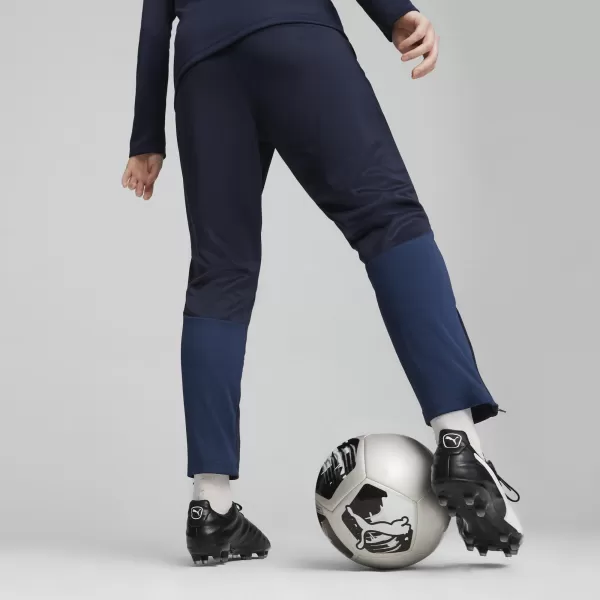  Pantaloni de trening pentru femei PUMA TEAMGOAL TRAINING PANT WMN 658642-06 PUMA BLEUMARIN/ALB/ALBASTRU PERSAN 
