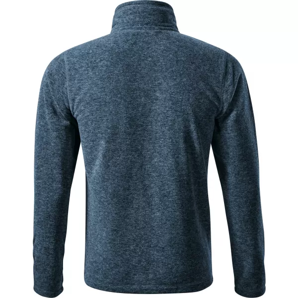 Hanorac bărbătesc din micro polar MALFINI FACTOR 852 EVIDENȚIERI DE DENIM ÎNCHIS LA CULOARE 