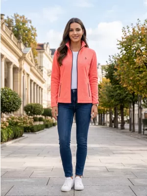 Hanorac de damă din fleece ALTISPORT ALW002852 EVIDENȚIEREA APUSULUI