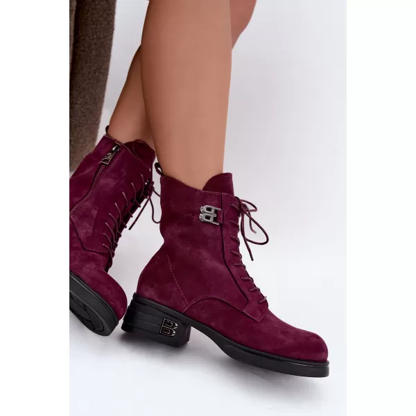  Botine de dama VINCEZA 67044 BURGUNDIA 