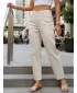 Pantaloni de dama DSTREET UY3061 BEJ