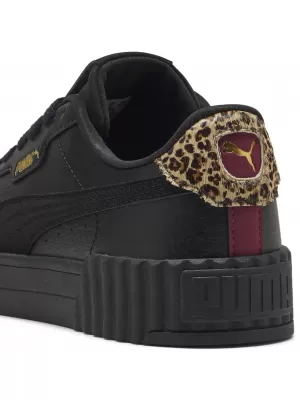 Adidași de damă PUMA CARINA 3.0 ANIMAL FLAIR 402642-02 PUMA BLACK/PUMA GOLD
