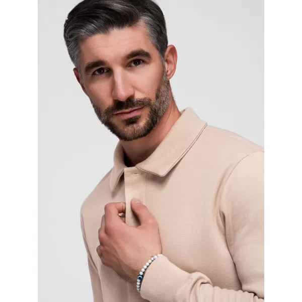  Gât bărbătesc pentru bărbați OMBRE B1719 BEJ 