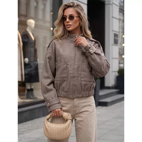  Geaca de dama DSTREET TY5848 KAKI 