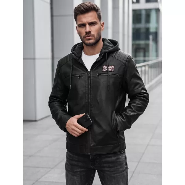  Jachetă pentru bărbați DSTREET TX5147 NEGRU 