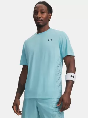 Tricou pentru bărbați UNDER ARMOUR UA TECH PLAY SHORT SLEEVE 6009833-425 ALBASTRU