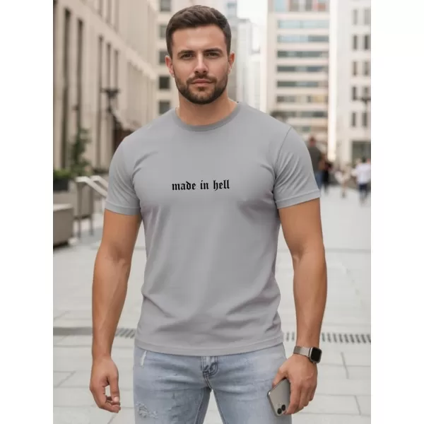  Tricou pentru bărbați DSTREET NX5106R-SL GRI ÎNCHIS 